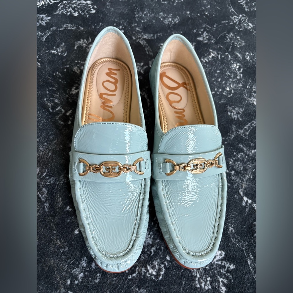 Sam Edelman Baby Blue Lucca Bit Loafer - 8